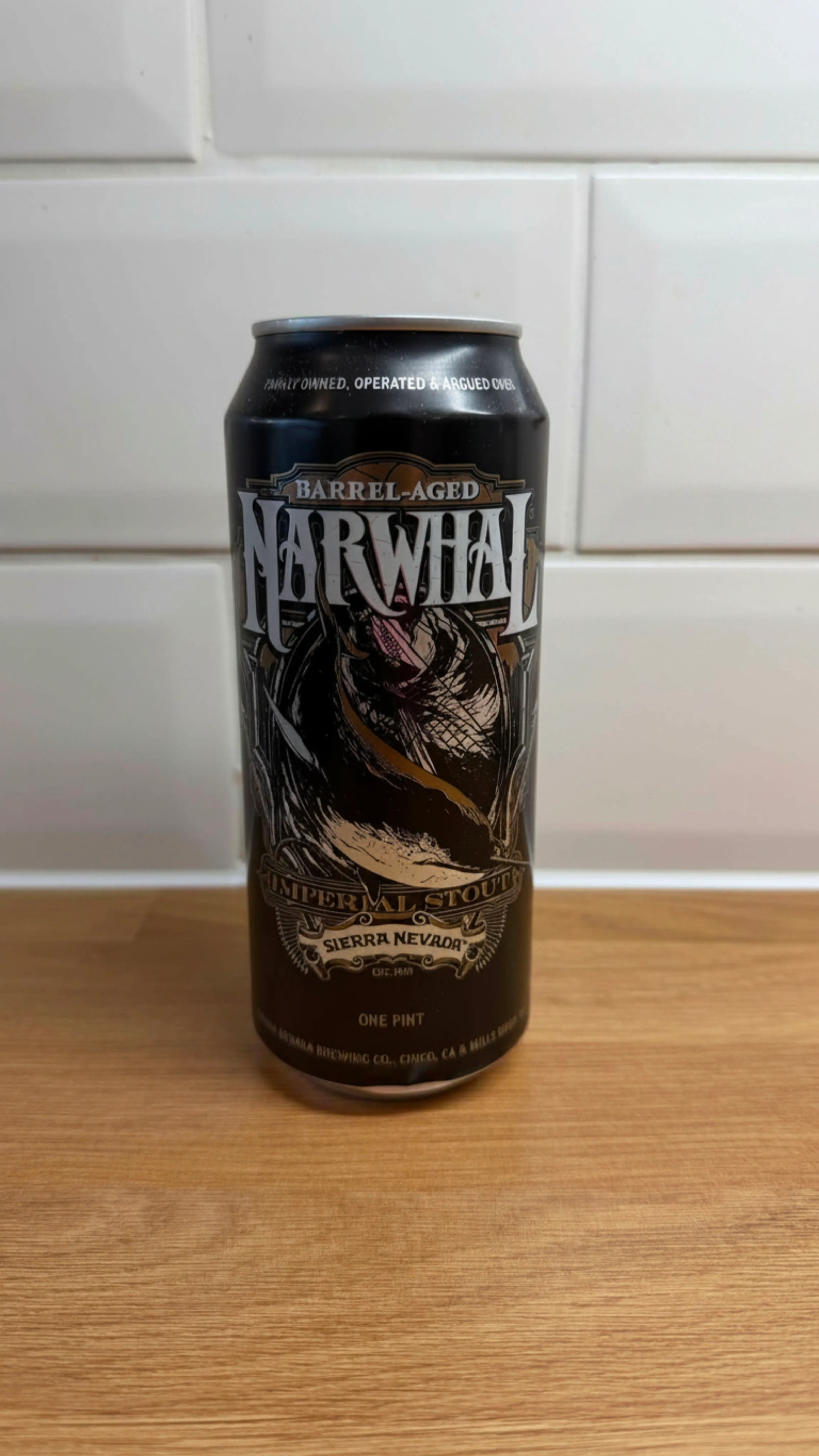 Sierra Nevada Narwhal Barrel Aged bottle